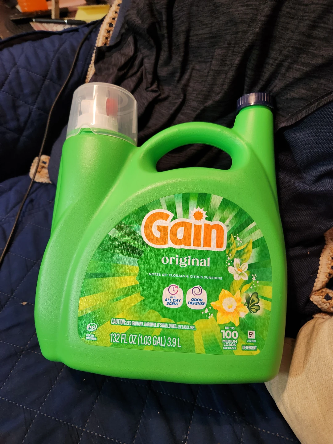 Gain Original Liquid Laundry Detergent - 132 fl oz