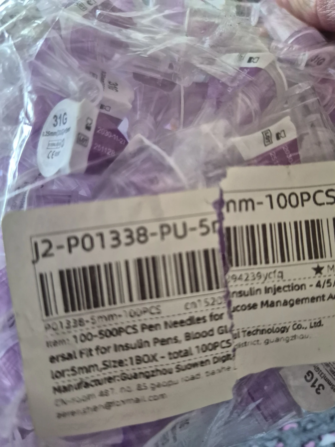 100 Pen Needles for Insulin Pens