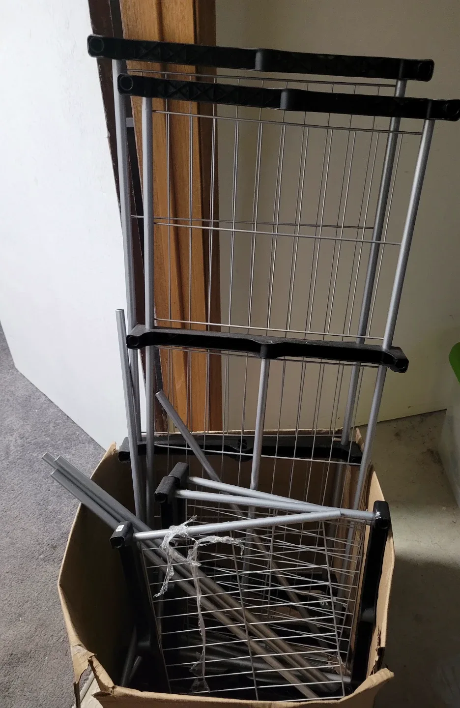 JYSK ALRIK Grey Clothing Rack