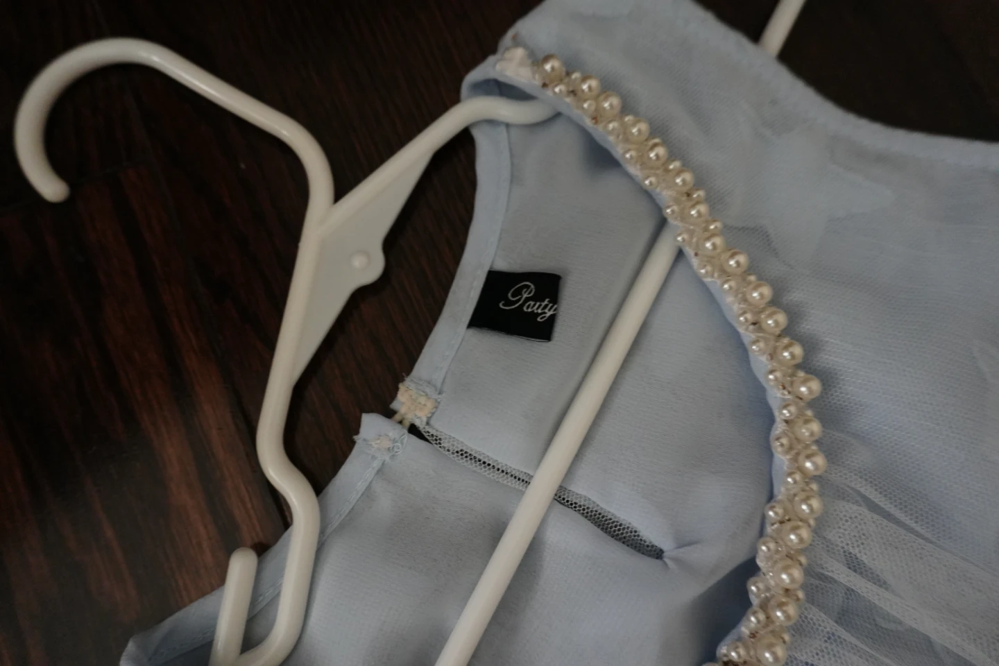Light Blue Star Tulle Dress - Size 130 - photo 4