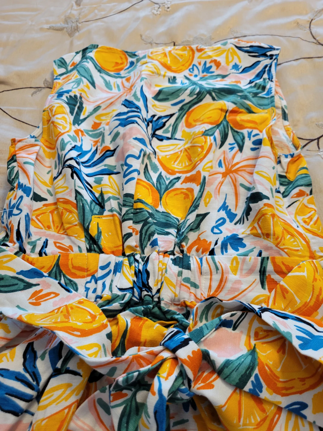 Orange Sundress - Size Small - photo 5