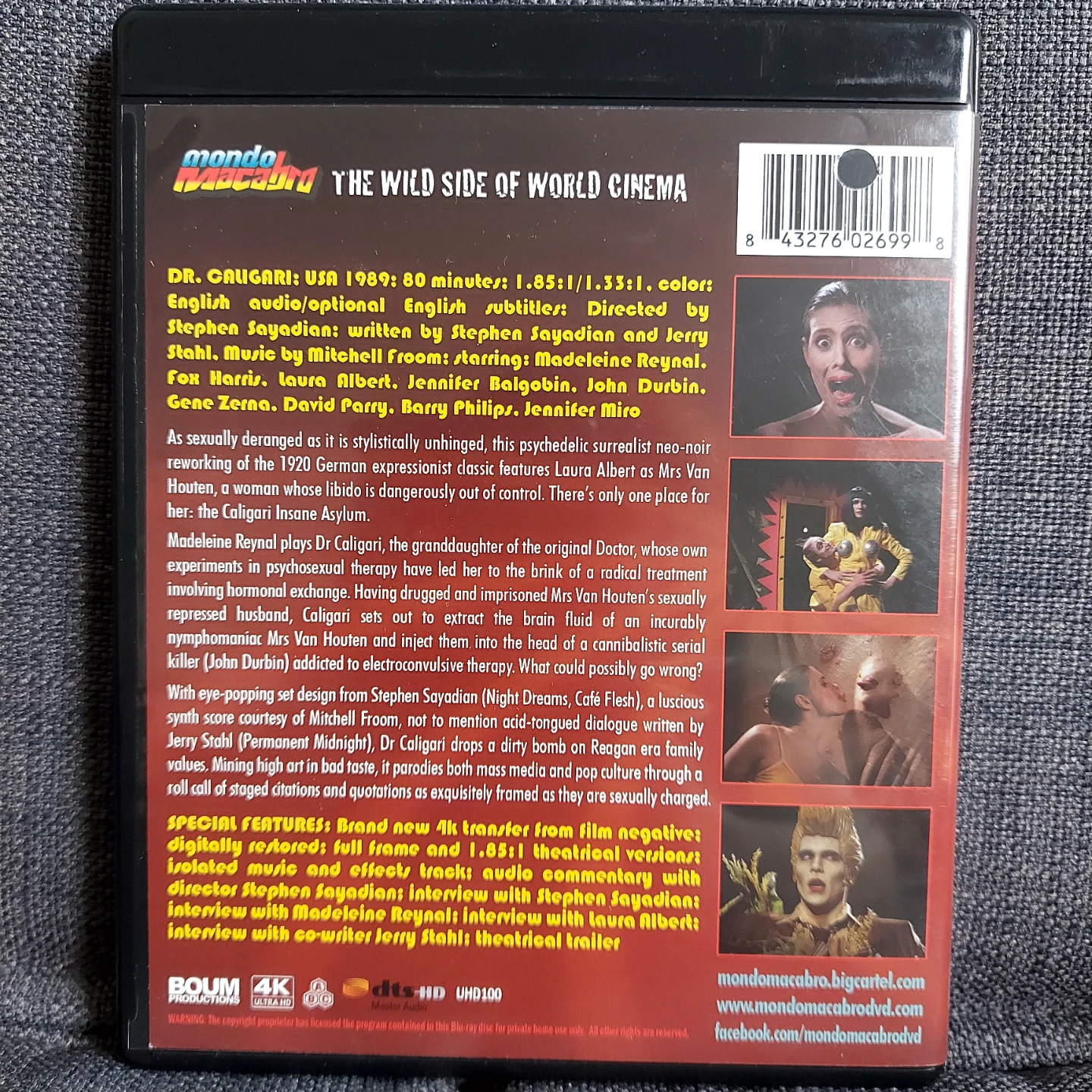 Dr. Caligari 4K Ultra HD Blu-ray - photo 2