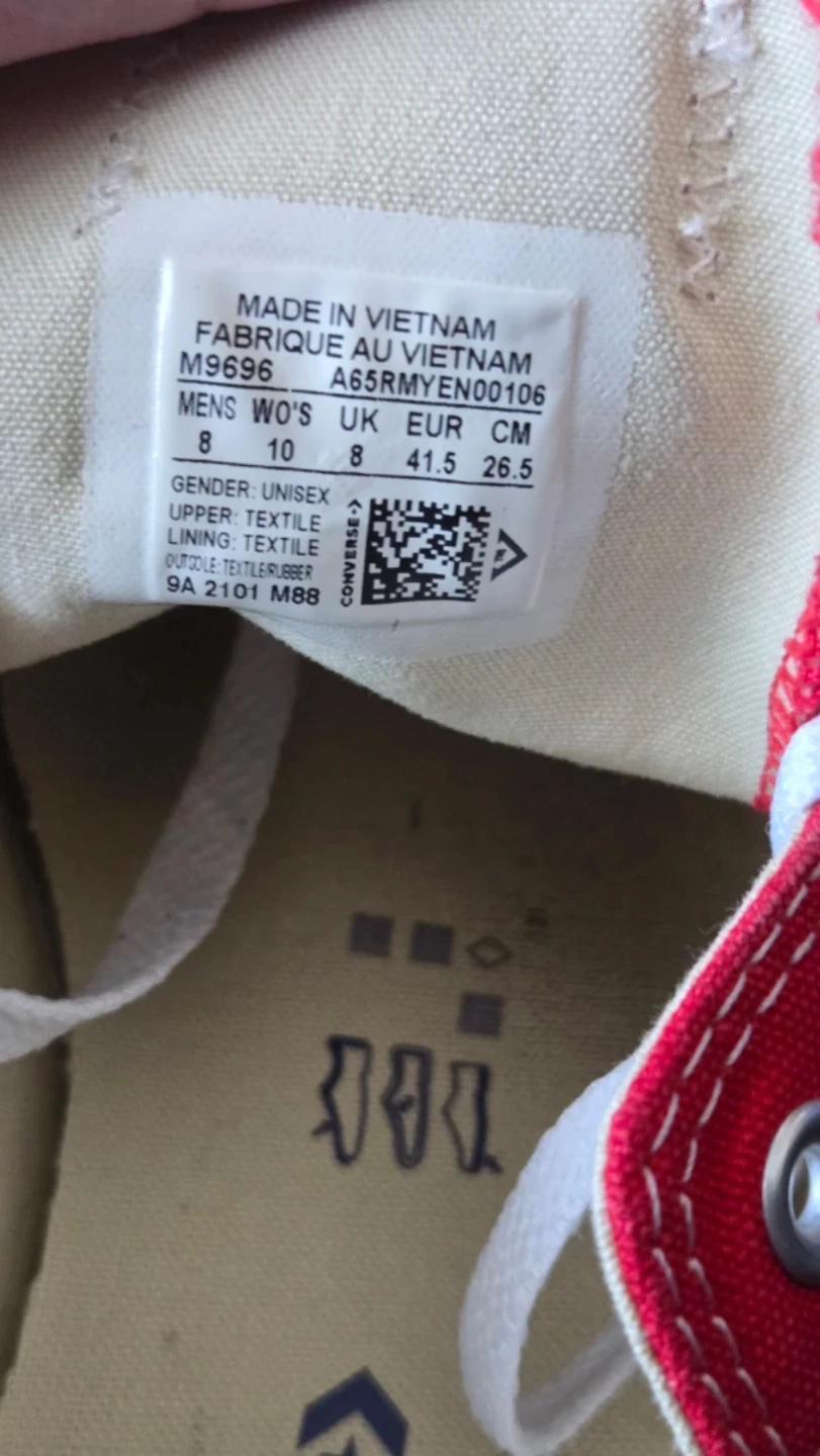 Converse All Star Low Top Sneakers - Red - photo 3