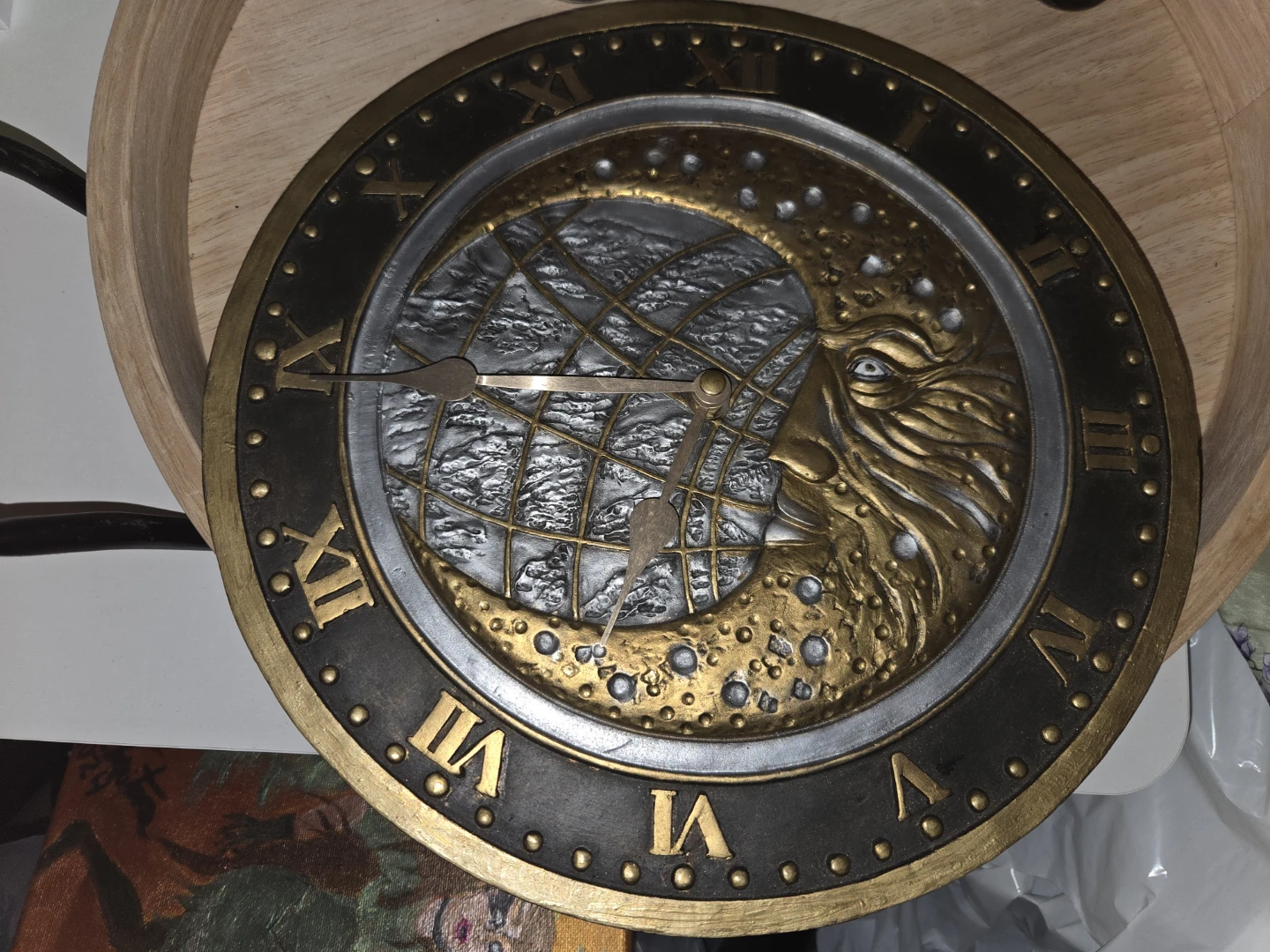 Decorative Celestial Wall Clock - photo 2