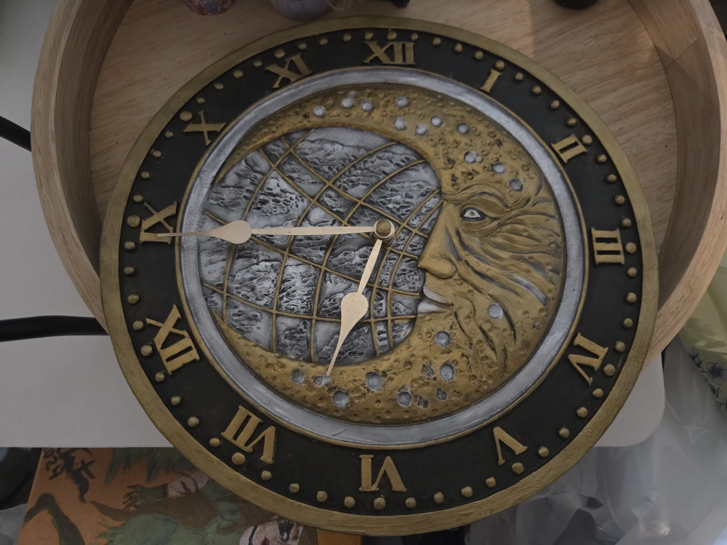 Decorative Celestial Wall Clock - photo 3