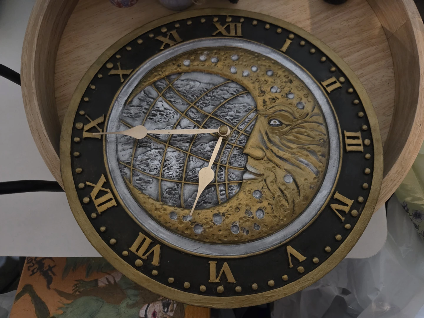Decorative Celestial Wall Clock - photo 4