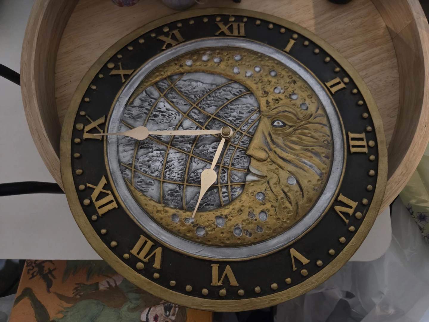 Decorative Celestial Wall Clock - photo 5