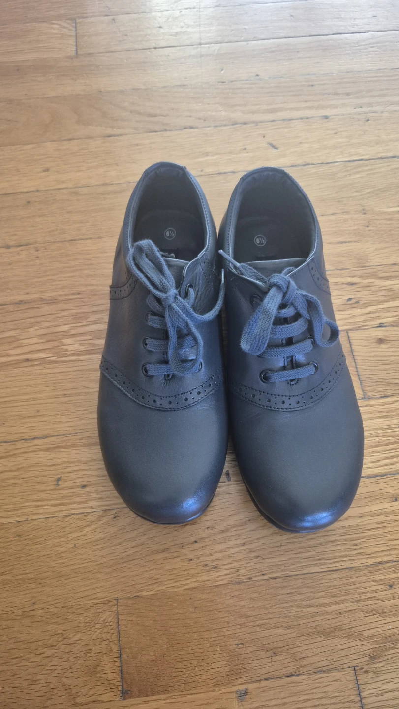 Dark Blue Saddle Shoes