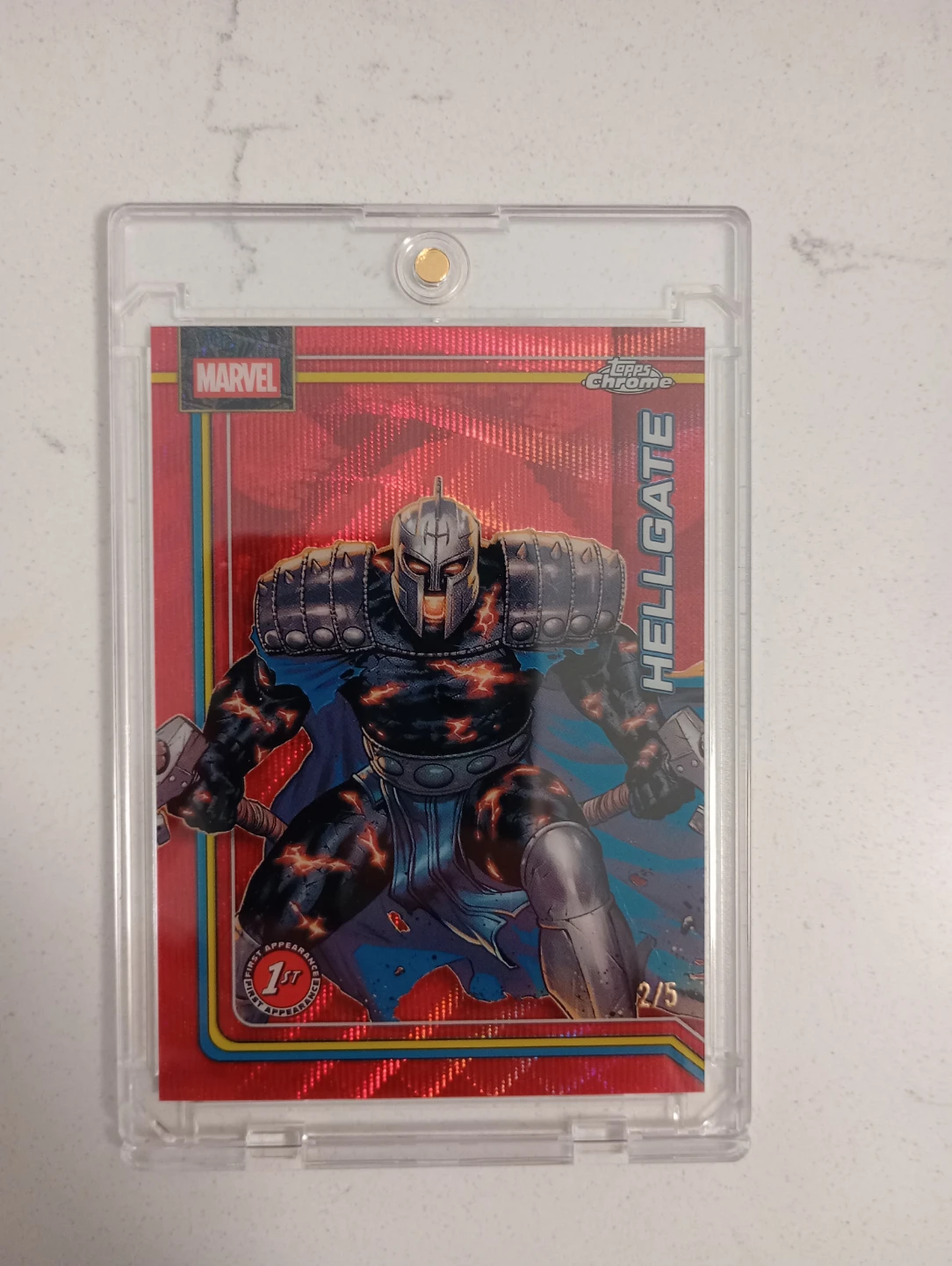 Topps Chrome Marvel Hellgate Trading Card