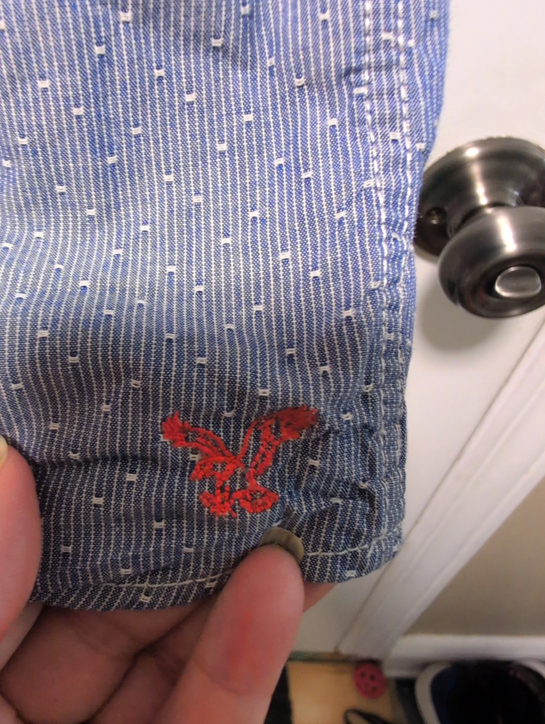 Short Sleeve Button-Up Shirt - Medium - photo 3