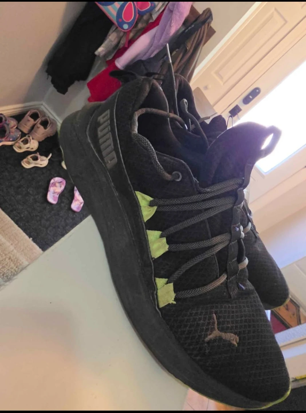 Puma Running Shoes - Black/Neon - photo 2