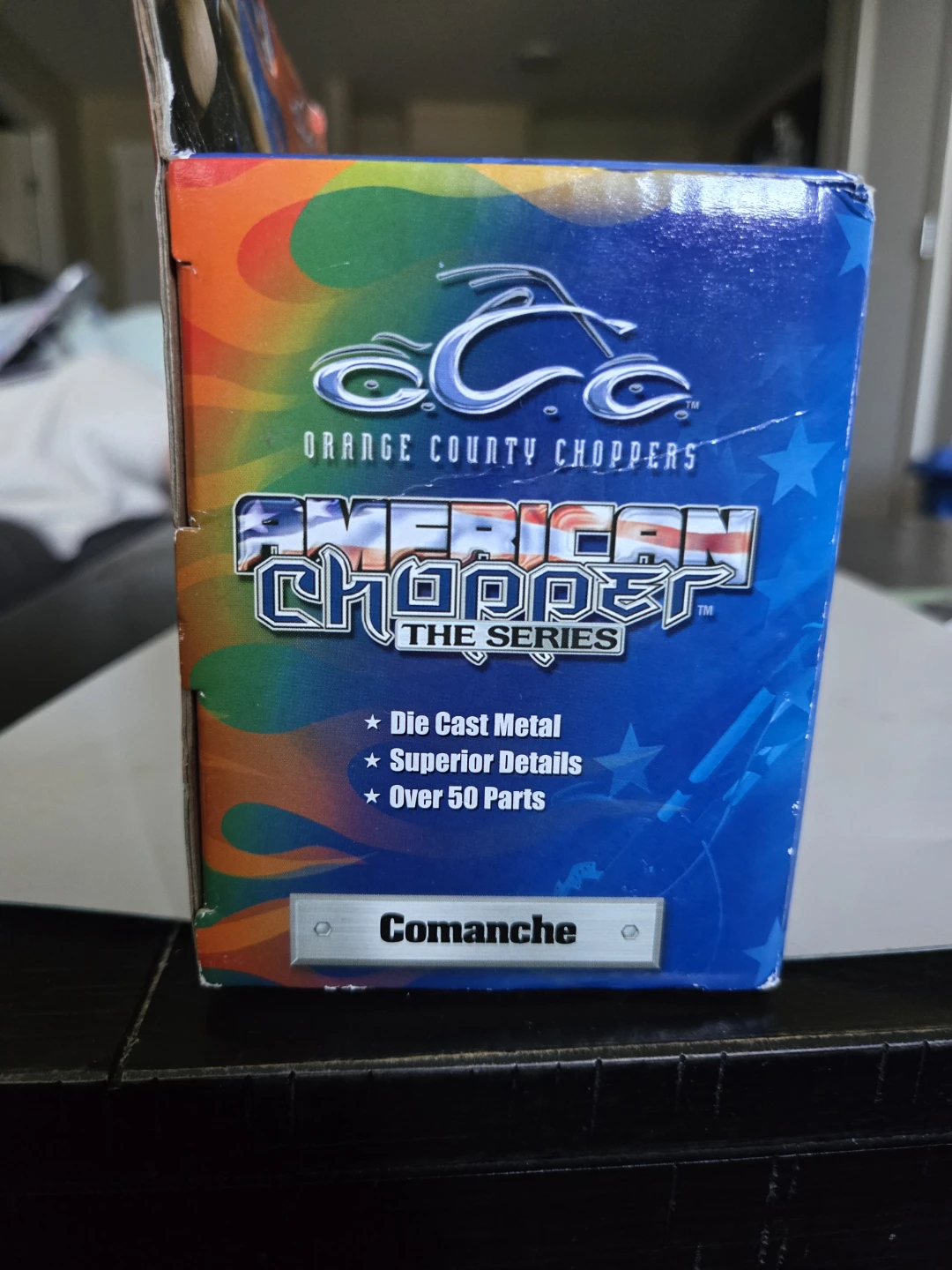 American Chopper Die Cast Comanche Motorcycle Toy - photo 3