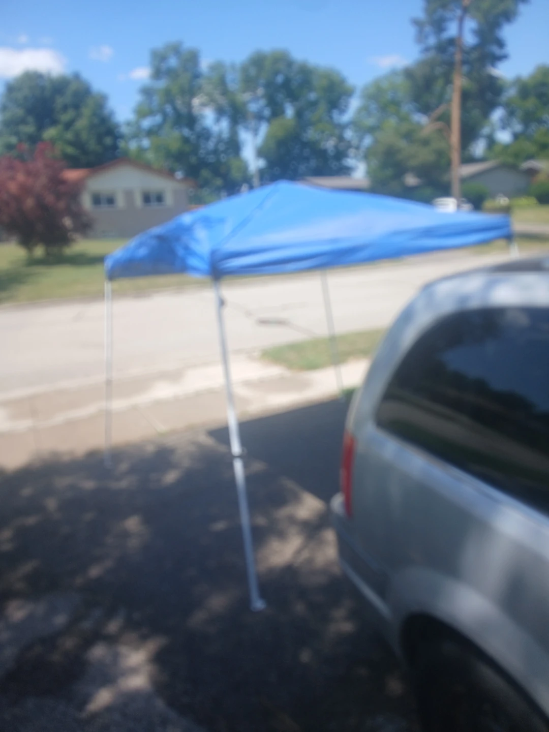 Blue Canopy Tent