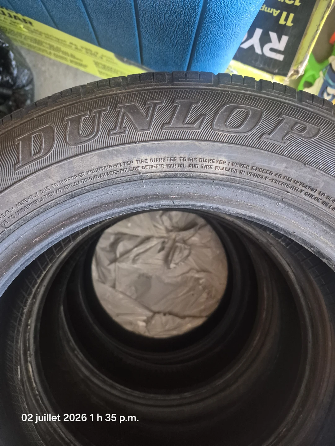 DUNLOP 165/65 R14 79S Tires - photo 3