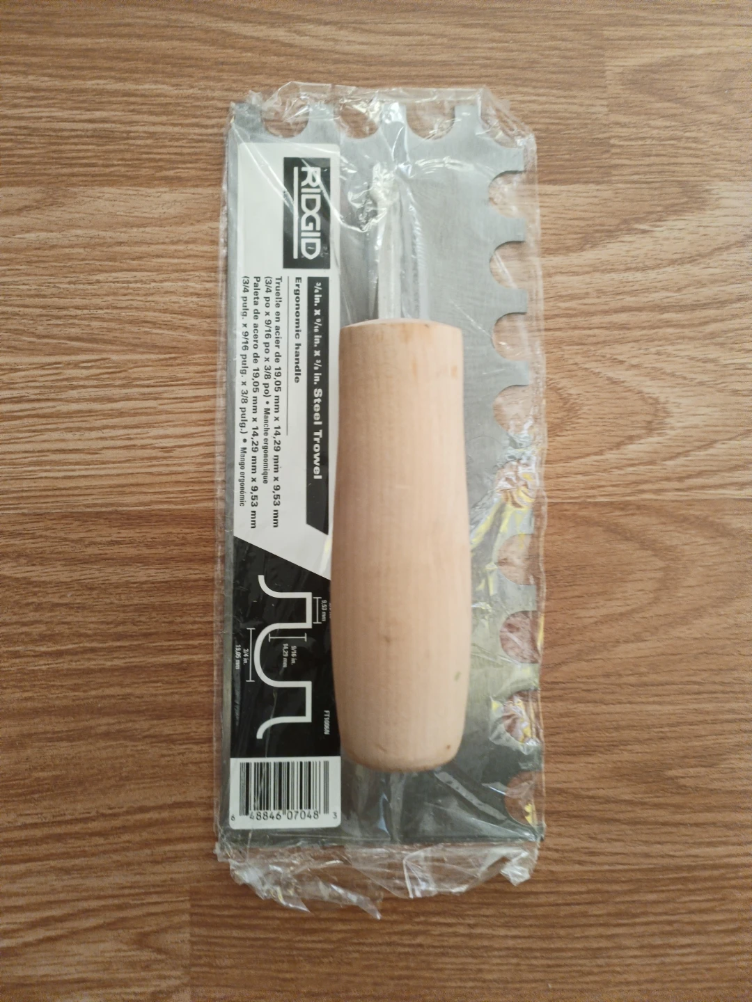 RIDGID Steel Trowel