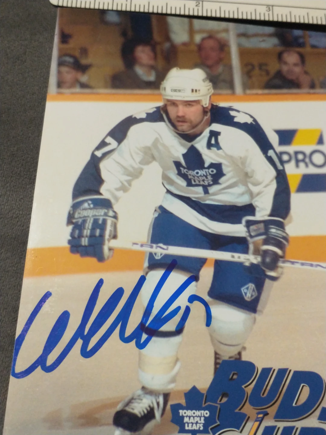 Wendel Clark Toronto Maple Leafs Signed Photo