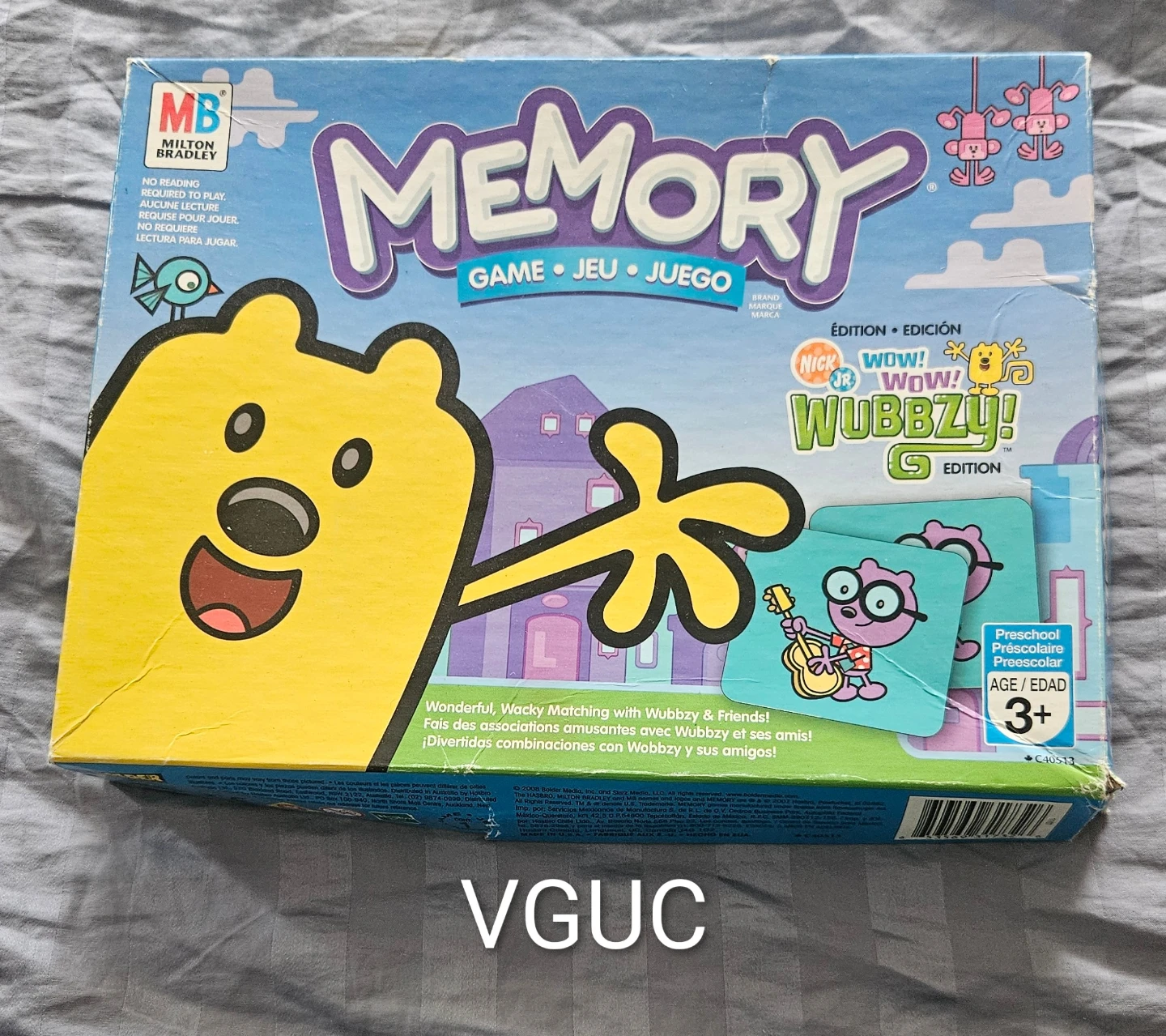 Wow Wow Wubbzy! Memory Game