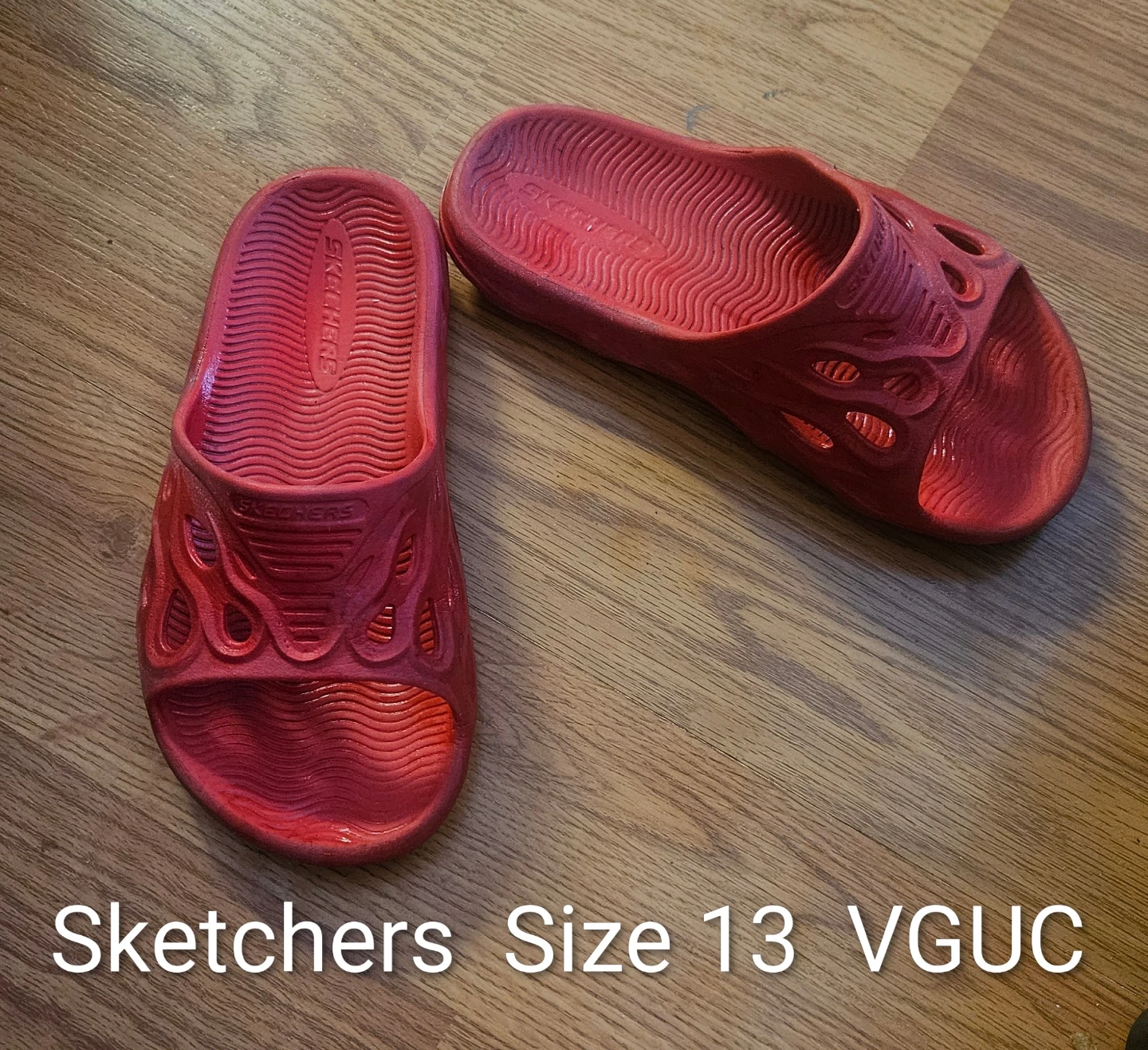 Kids Sketchers Flip Flops Size 13