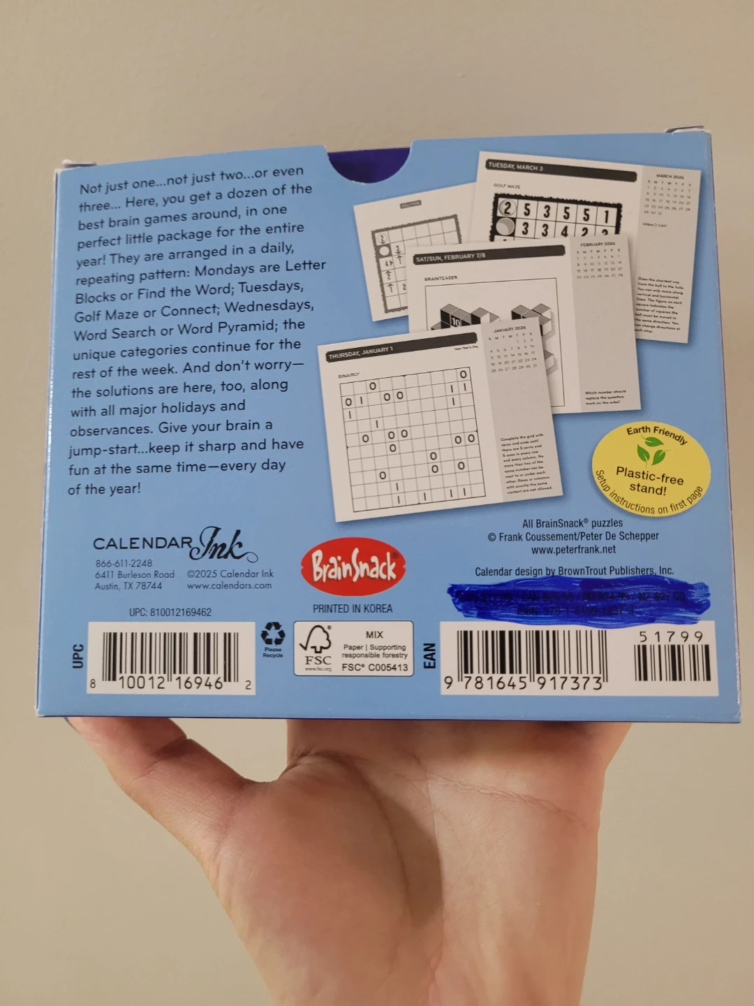 Brain Games A Year of Entertain-Your-Brain Puzzles Box - photo 2
