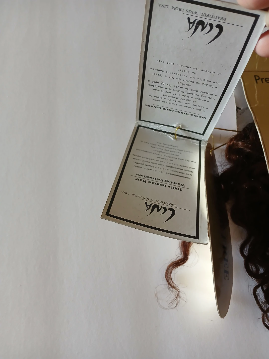 Lina Premium Too 100% Human Hair WATER8" 4# - photo 4