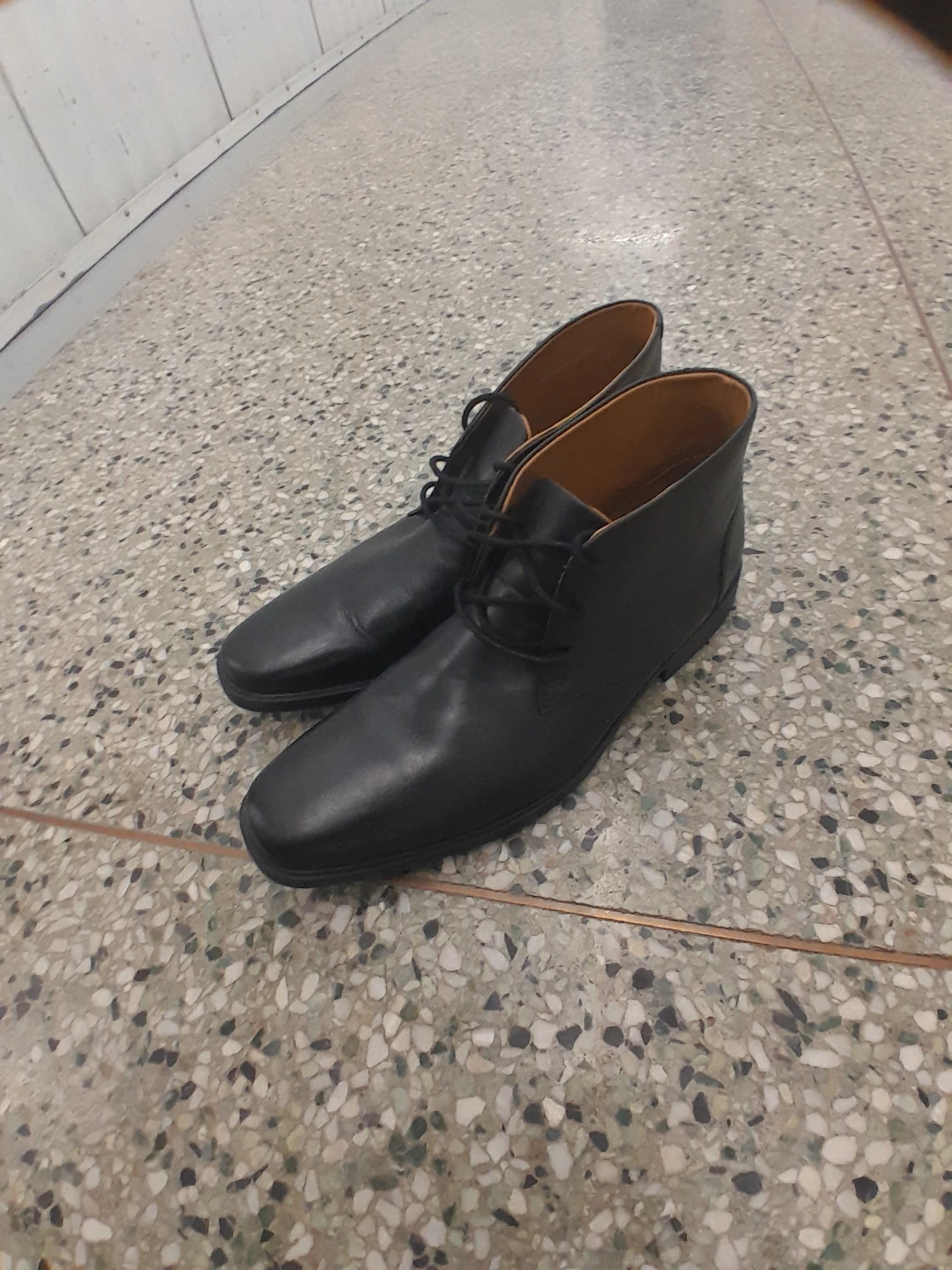 Black Leather  Original Clark's Men's Size 10.5 - photo 2