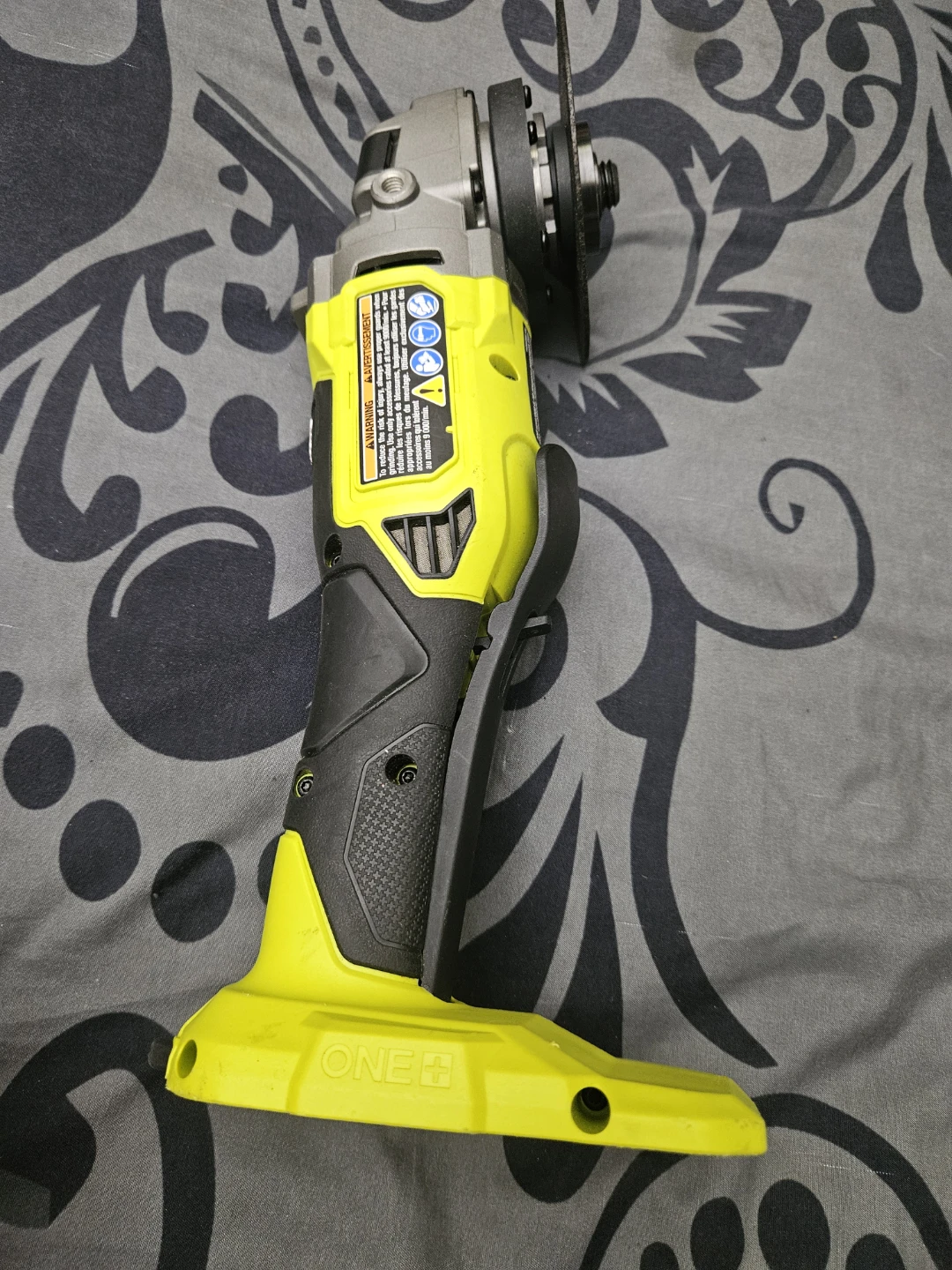 Ryobi ONE+ HP 18V Brushless Angle Grinder - photo 3