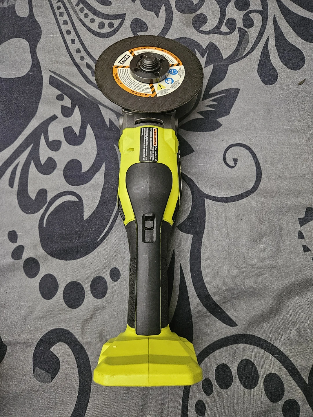 Ryobi ONE+ HP 18V Brushless Angle Grinder - photo 4