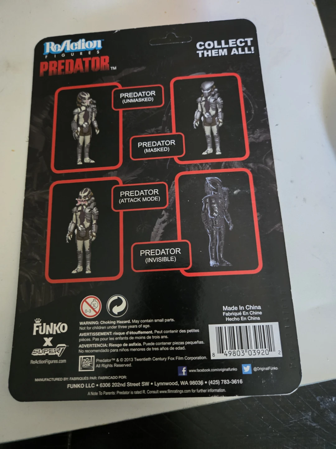 Predator (Masked) Action Figure - photo 2