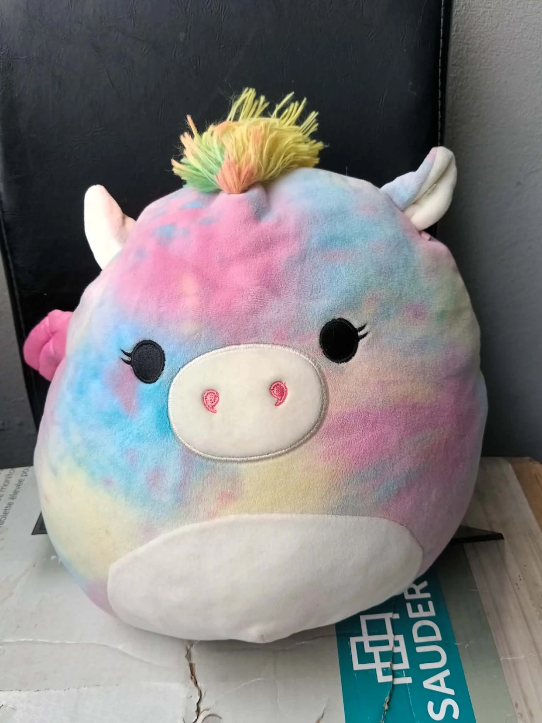 Squishmallows Rainbow Tie-Dye Plush Toy