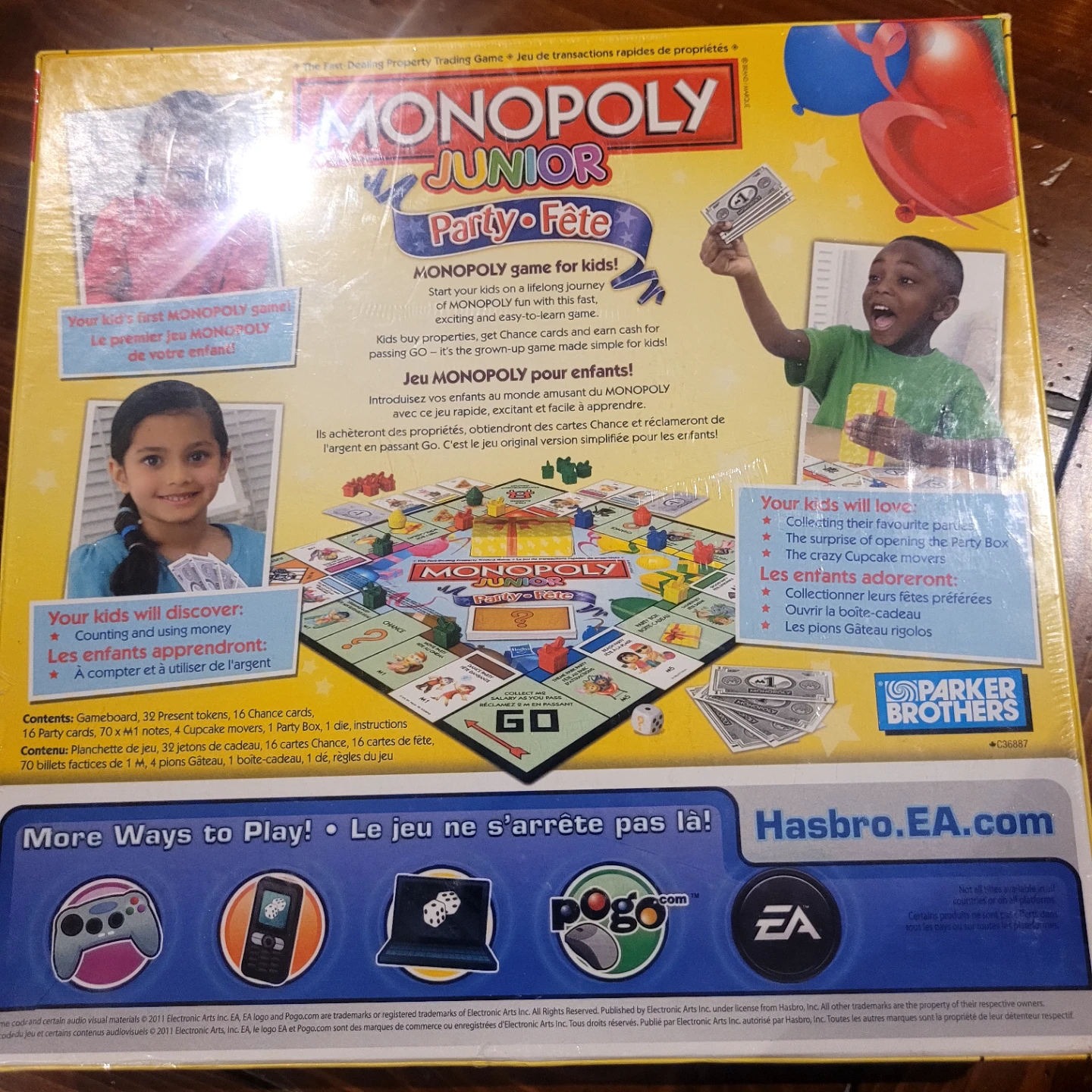Monopoly Junior Party Fête Board Game - photo 2