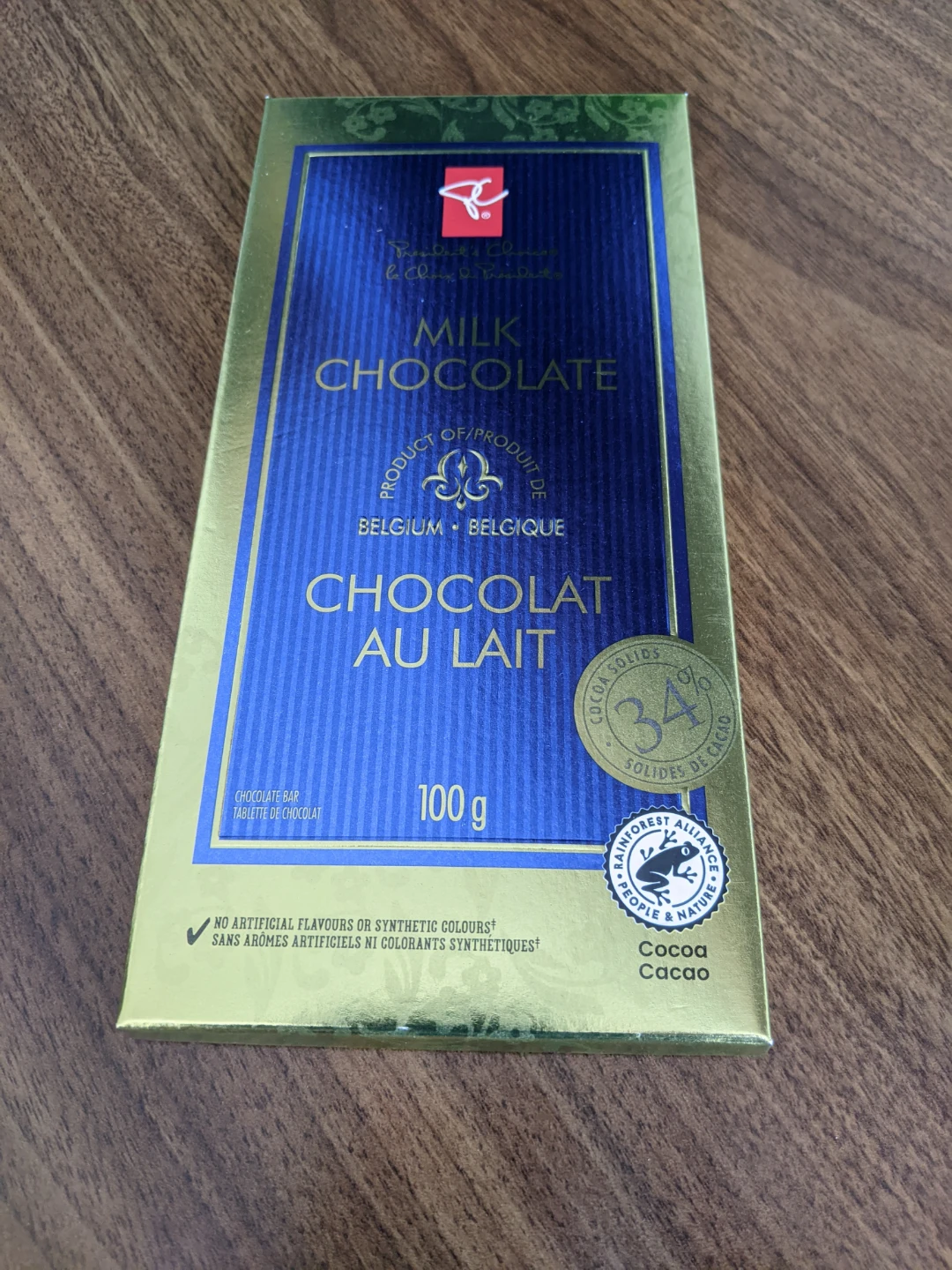 4 for $12 (reg. $19 w tax) Milk Chocolate Bar  100g exp. MR 2027