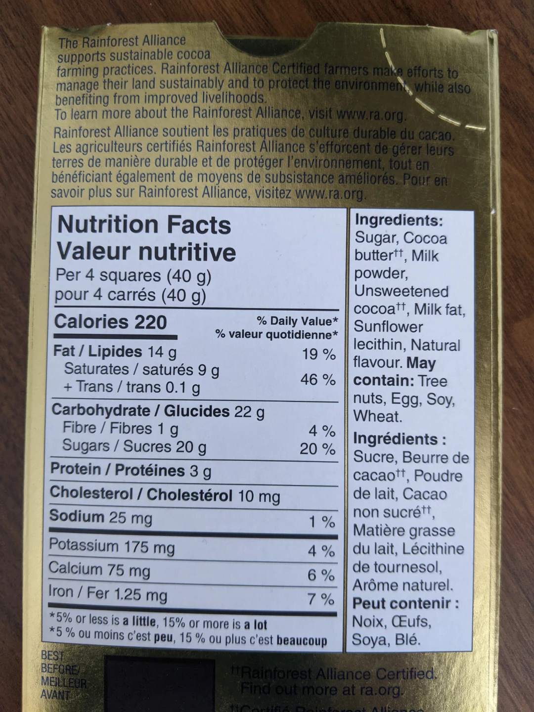 4 for $12 (reg. $19 w tax) Milk Chocolate Bar  100g exp. MR 2027 - photo 4