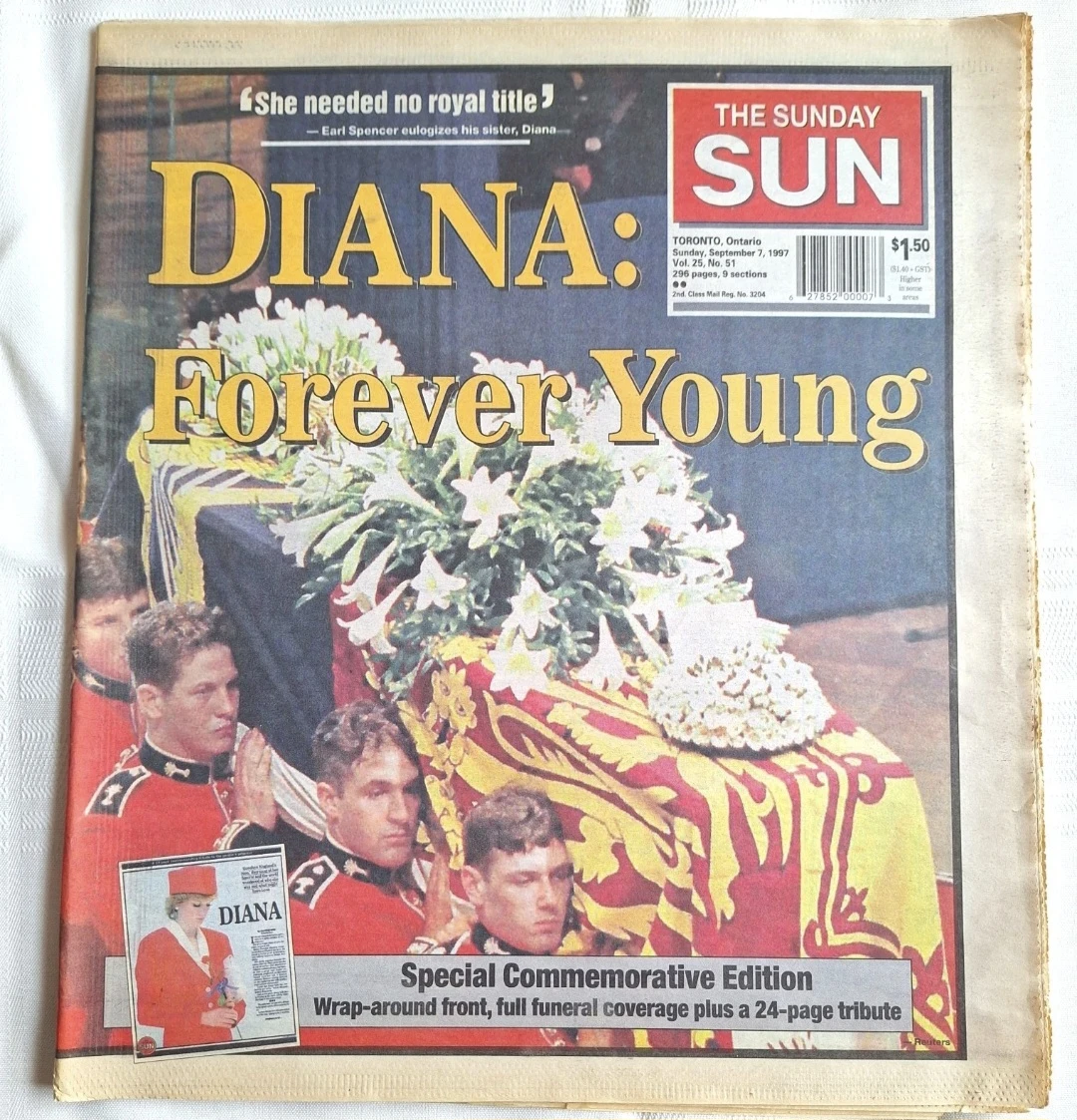 The Sunday Sun Newspaper - DIANA: Forever Young
