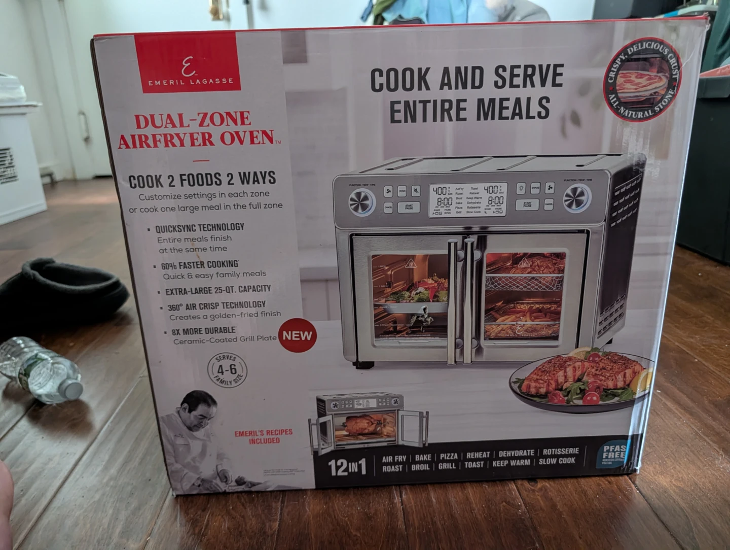 Emeril Lagasse Dual-Zone Airfryer Oven - photo 3