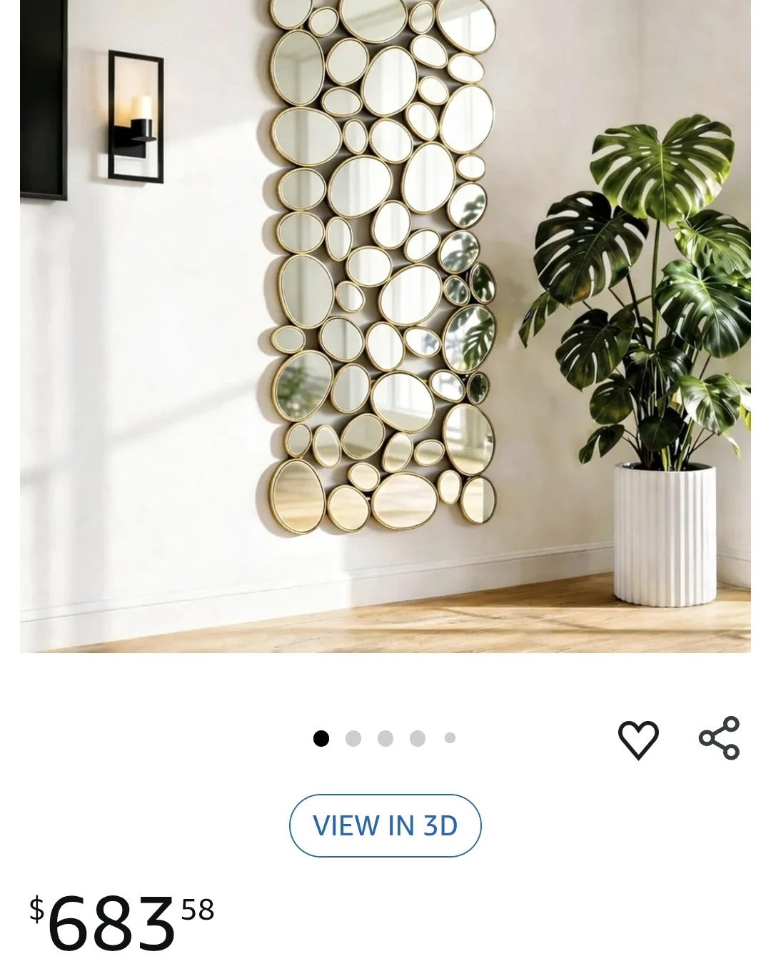 Assorted Mirror Wall Art - photo 3