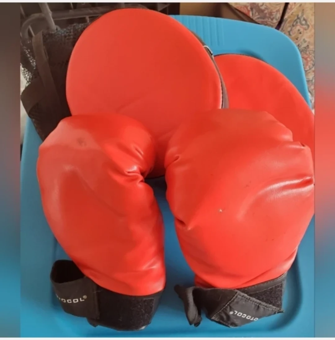 Protocol Boxing Gloves and Mitts Set - photo 3