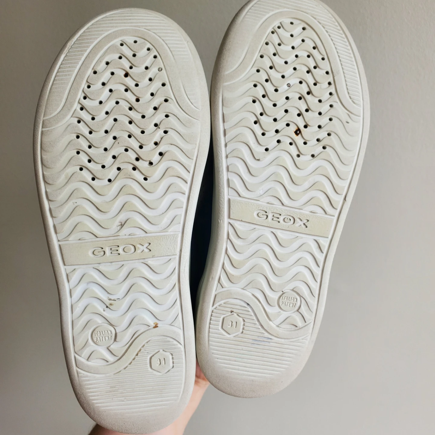 Geox Washiba Leather Sneakers, Kids, EUR 31 (US 13) - photo 3