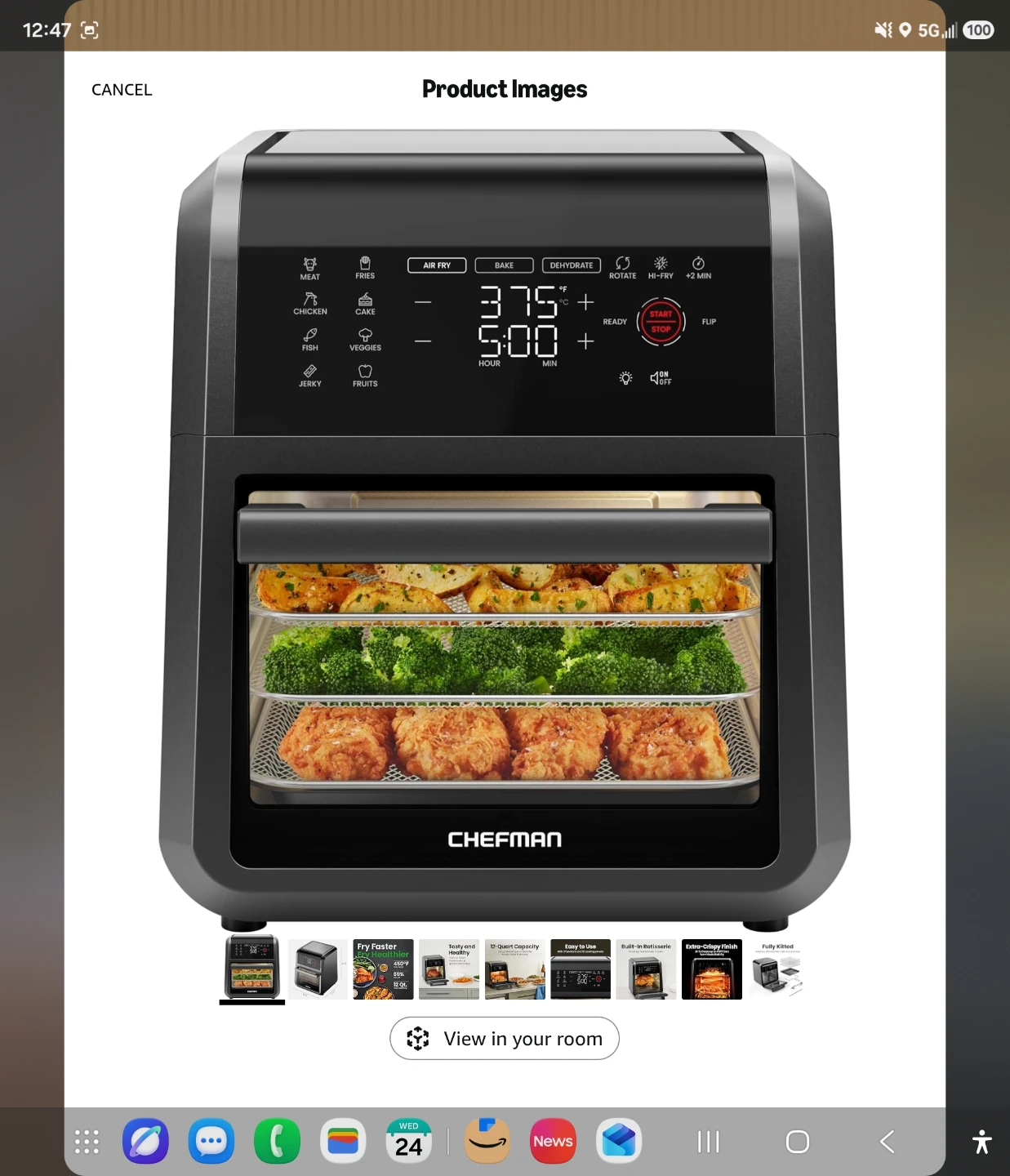 Chefman Air Fryer Toaster Oven - photo 2