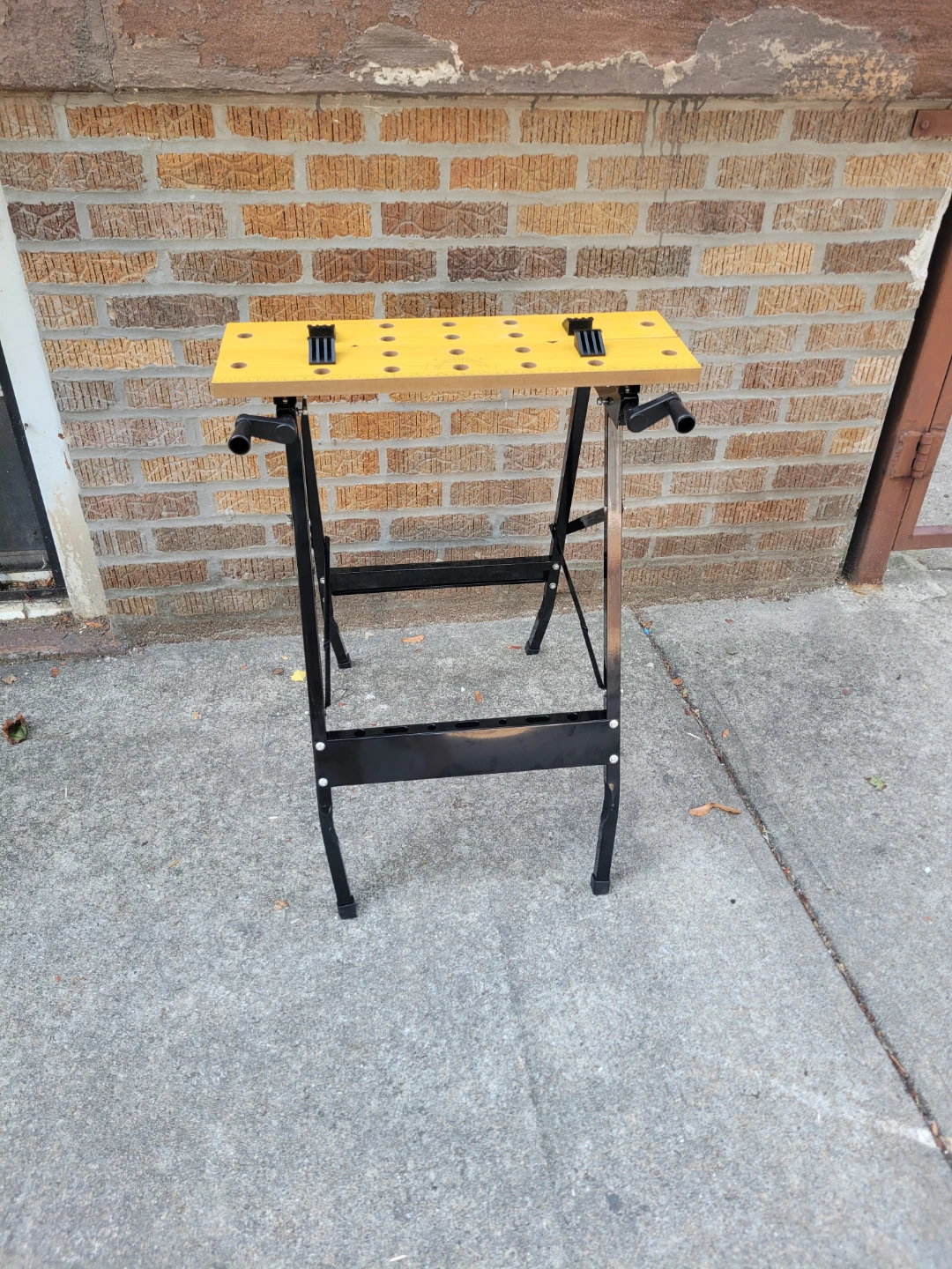 Brand new. Workbench with Clamps and Crank Handles