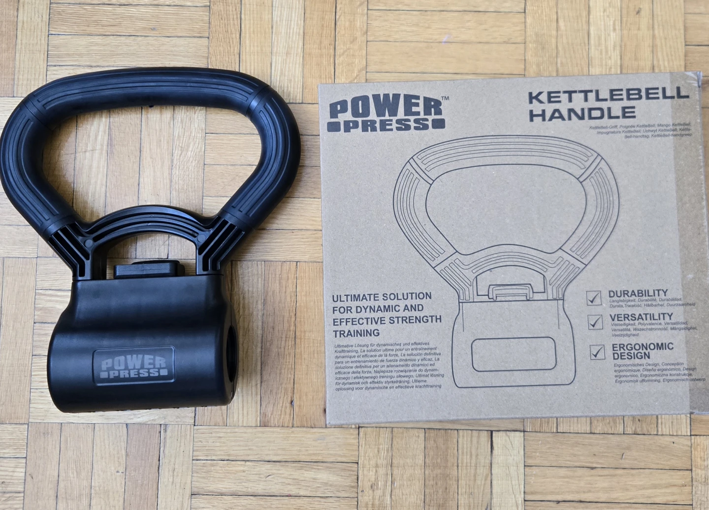 Power Press Kettlebell Handle