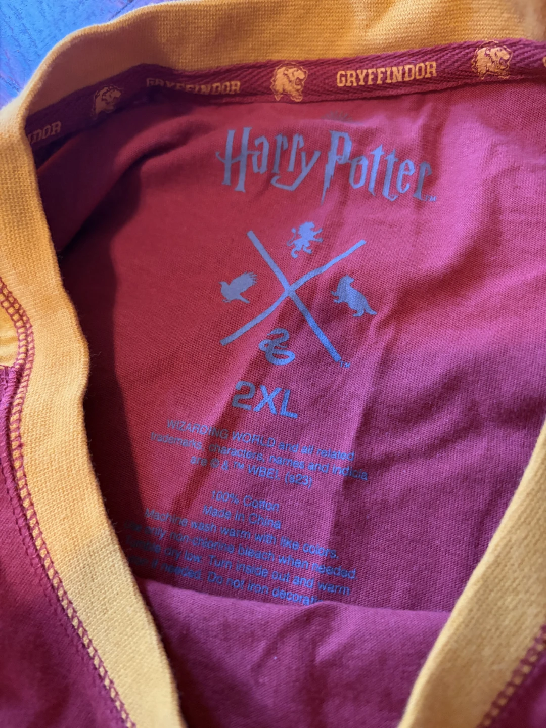 Harry Potter Grffindor T-Shirt 2XL - photo 4