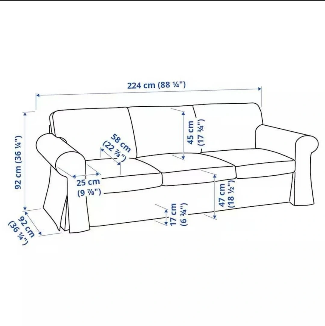 ByJul19 Ikea Sofa Uppland 3-Seater MOVING - photo 3