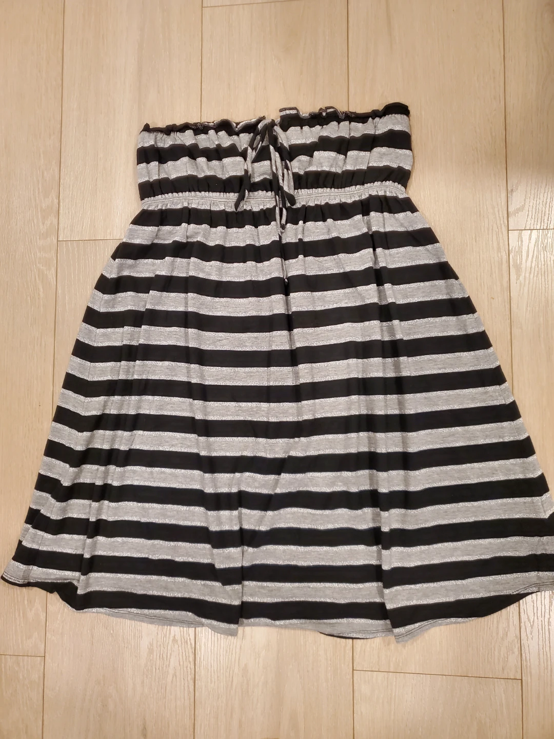 Old Navy Striped Strapless Swimsuit Cover-up - Size Medium