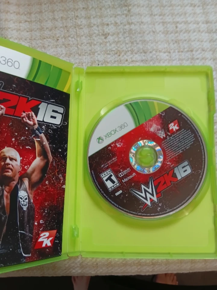 WWE 2K16 Xbox 360 Video Game - photo 2