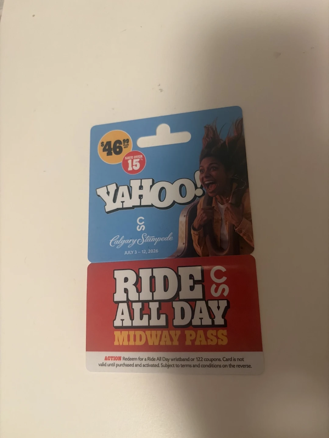 Ride all day pass stampede