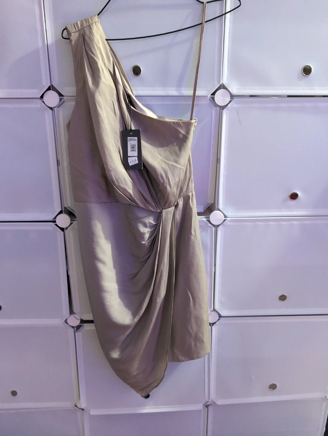 Saison 04 One Shoulder Ruched Dress