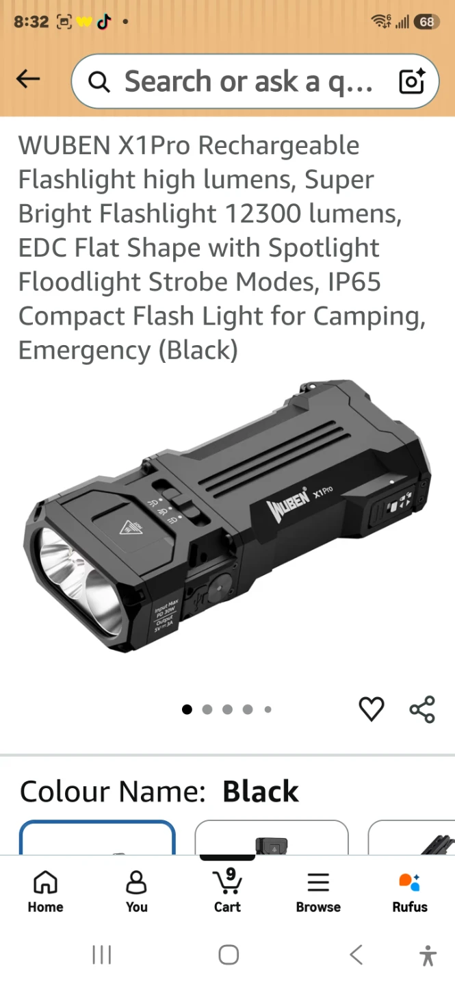 Bike Pro Rechargeable Flashlight - photo 3