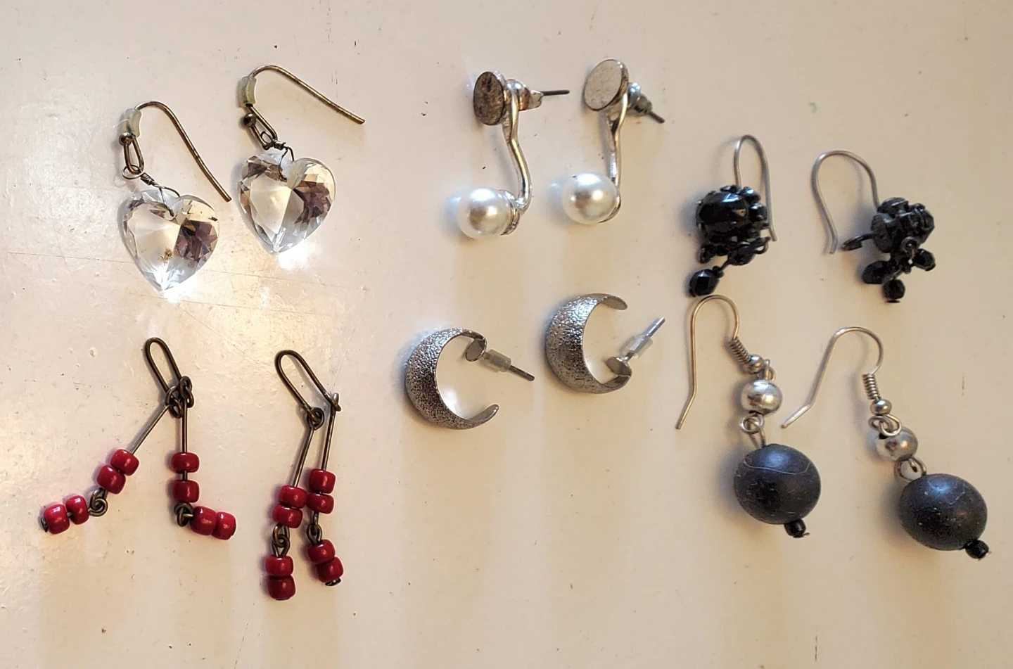 Assorted Earrings Lot (for all 6)