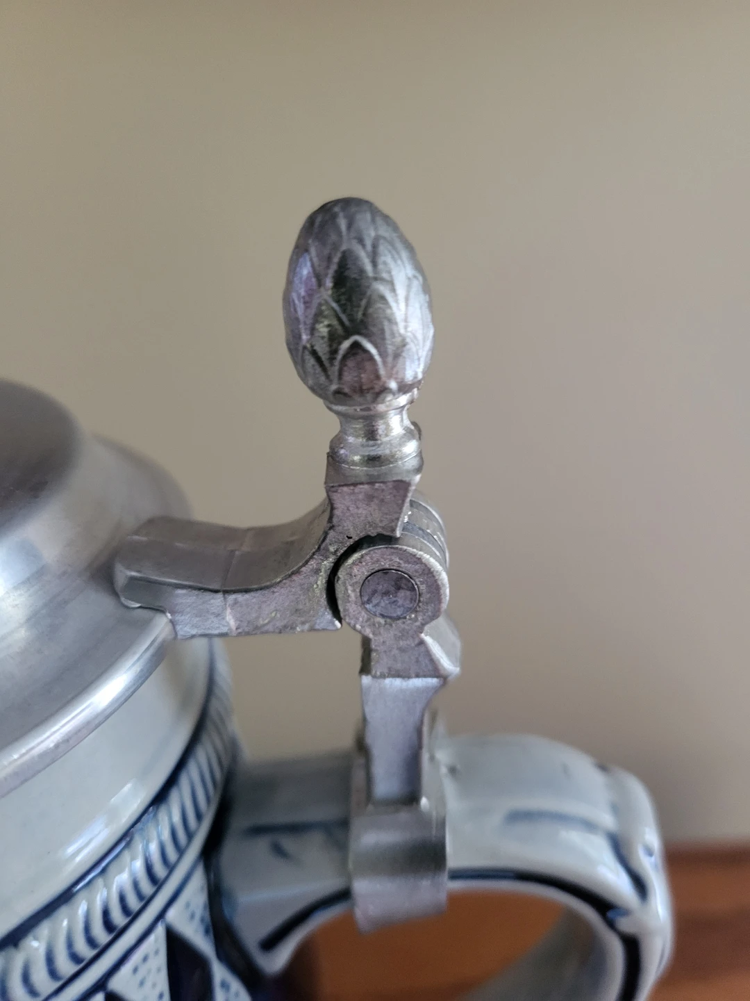 Vintage Bayern Stein with Pewter Lid - photo 3