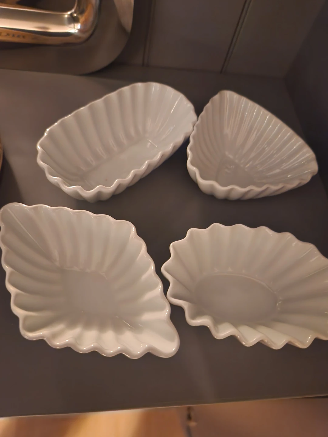 Set of 4 White Ramekins